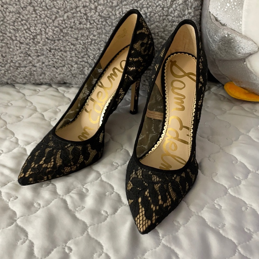 Sam Edelman Hazel Lace Pumps